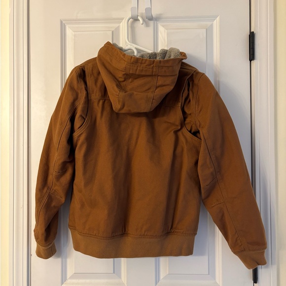 Duluth Superior Fire hose Tan Hooded Jacket - Picture 5 of 8